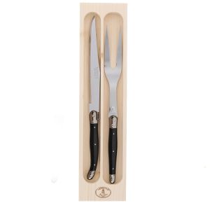 Laguiole Carving Set BLACKL IRI 1.5 Open Box