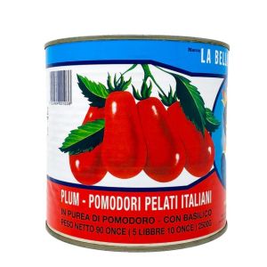 La Bella San Marzano 2.5kg Pelati Peeled Italian Tomatoe Tin