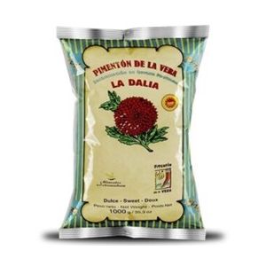 La Dalia Sweet Smoked Spanish Paprika BAG 1kg DeLaVera P.D.O