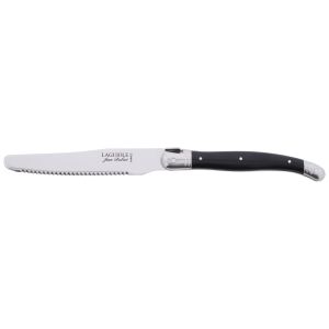 Laguiole SINGLE Knife Roundtip BLACK 1.2 LF HORECA