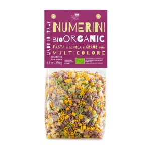 Pasta Antica Madia Numerini 5 colour ORGANIC  250 g