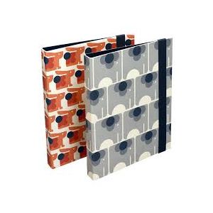 W&W OrlaKiely Slim Ring Binders Set2  ElaEle BBunny