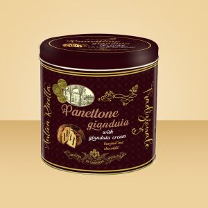 Lazzaroni Panetttone Gianduia Luxury Tin 750 g 25-26