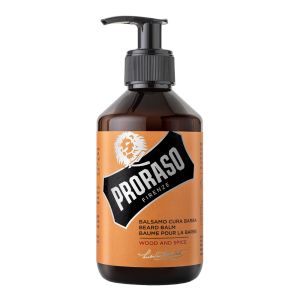 PRORASO BARBERS WoodSpice Beard balm 300ml NEW SIZE
