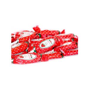 BARNIER French Lolipops RED Strawberry 200 Unit Bag