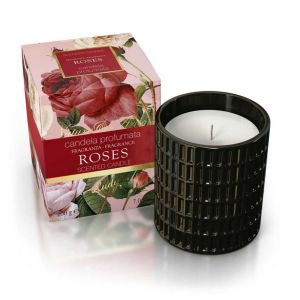 Rudy Nature Arome Roses Scented Candle Jar 200 g gift box