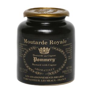 Mustard de RoyaleCognac 500g Stonejar wax top