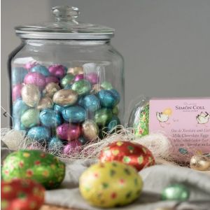 Simon Coll Easter Eggs BULK mini praline filled choc 1 kg