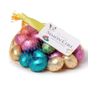 Simon Coll Easter Eggs mini praline filled choc net 135 g