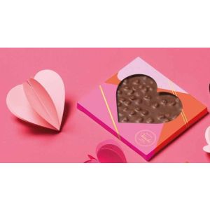 Venchi Heart Choc 300g Milk Choc Hazelnut 2025
