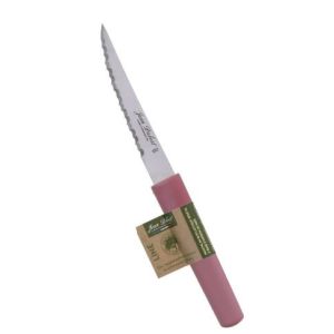 JDB ECO Steak Knife PINK BioPlastic Single