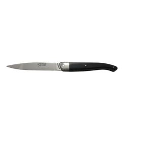 Laguiole SINGLE Table Knife STAND-UP BLACK LOOSE NEW