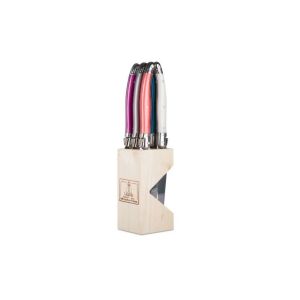Laguiole 6 SteakKnife BLOCK VICT MIX ECO1.2 L0060011VTA179