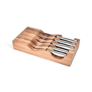 Jean Dubost Storage Kitchen Knife Set & Storage Knife Block