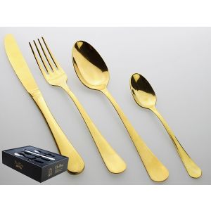 Pintinox 24 Pce Stresa GOLD LuxCardBox