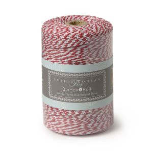 BurgonBall Sophie Conran - Striped Twine Red