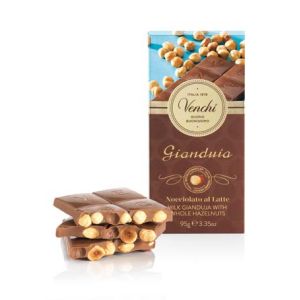 Venchi Bar Gianduia Hazlenut Milk Choc 95 g