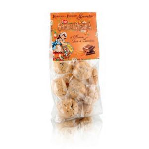 Virginia Amaretti 260 g bag orange and choc drops  25-26