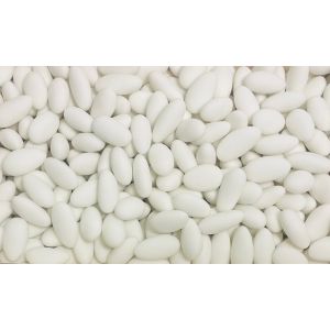 Sugared Almonds White 200g ITALY Gift Cube aprox 60 inside