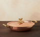 RUFFONI HisDec Copper Serving Pan 28cm Acorn W/Lid NEW