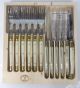 Laguiole 12 Knife & Fork IVORYBRASS 1.2 STDFin