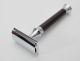 G&F Safety Razor Vintage EbonyW CC 100mm +10 Timor DEB