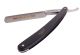 G&F Straight Razor Hamburg Ring GoldE Black CSHG 5/8"