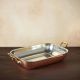 Ruffoni Historia Decor Copper Rectangular Roast Pan 32cm