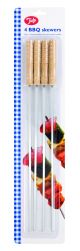 Tala BBQ Skewers Setof4 43cm WoodHandle