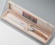 Laguiole Dubost France Olivewood Handles 2 Pce Hard Cheese Set.