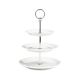 PILLIVUYT GEN 3 Tiered cake Stand Silver