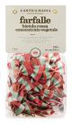 Pasta Antica Madia Farfalle red beet blue spirulina RB 250 g