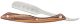 Kai Grooming Barber Captain Razor Folding Zebrano Wood
