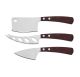 Legnoart LATTE VIVO Cheese Set DarkH WoodCrate New17