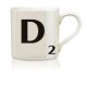 Wild and Wolf SCRABBLE Mug D