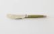 Laguiole SINGLE Spreader Olive Green +sheath NEW
