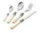 EME ITALY GINEVRA 24 Pce Cutlery Set Ivory Pearl ECO Box