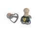 Eppic stamp heart-shape small  45x40 mm alum. beechwood