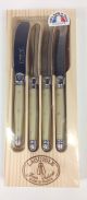 Laguiole 4 Piece Mini-Spreader Natural Open Box