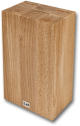 KAI WASABI Beech Cube Knife Block, 5 Slots Empty 