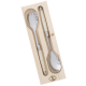 Laguiole Jean Dubost Salad Set Ivory Colored Handle