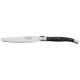 Laguiole SINGLE Knife Roundtip BLACK 1.2 LF HORECA