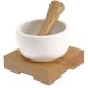 Legnoart PESTO ErgonomicMortarPorcelain+ASHWD