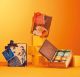 Venchi Gift Mini-Book Tin Retro Vintage 116g Chocaviar 24-25