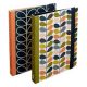 Wild and Wolf Orla Kiely Slim Ring Binders Set of 2 Multi Stem Linear 