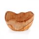 Fine & Fabulous Olivewood Fruit Bowl Rustic High 26-27cm