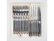 Laguiole 12 Knife & Fork Set TONIC COOL GREY STD 1.2