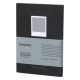 Wild and Wolf Polaroid Soft Touch Sml Notebook Black