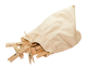Redecker Jumbo WoodCloth Pegs CotBag 20