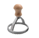 Eppic stamp round ravioli ø 80 mm alum beechwood